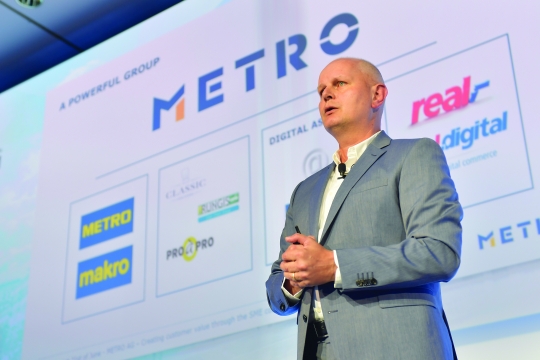 Olaf Koch, a Metro CEO-ja, a CGF Berlinben megválasztott társelnöke
