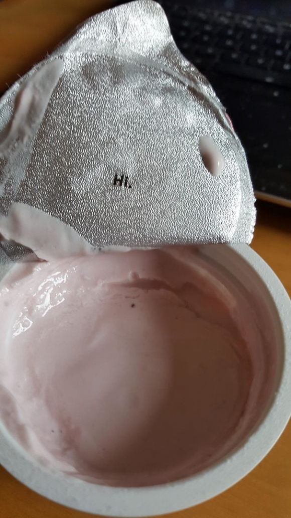 Amikor reggel rád köszön a joghurtod.