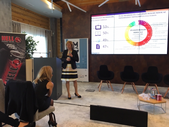 Dörnyei Otília Consumer & Retail Director, Inspira Group képviseletében.