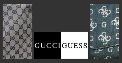 guess and gucci